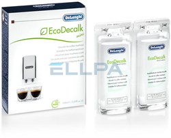 Средство для удаления накипи DLSC200 EcoDecalk 2шт.x100ml для кофемашин DeLonghi - фото 5898