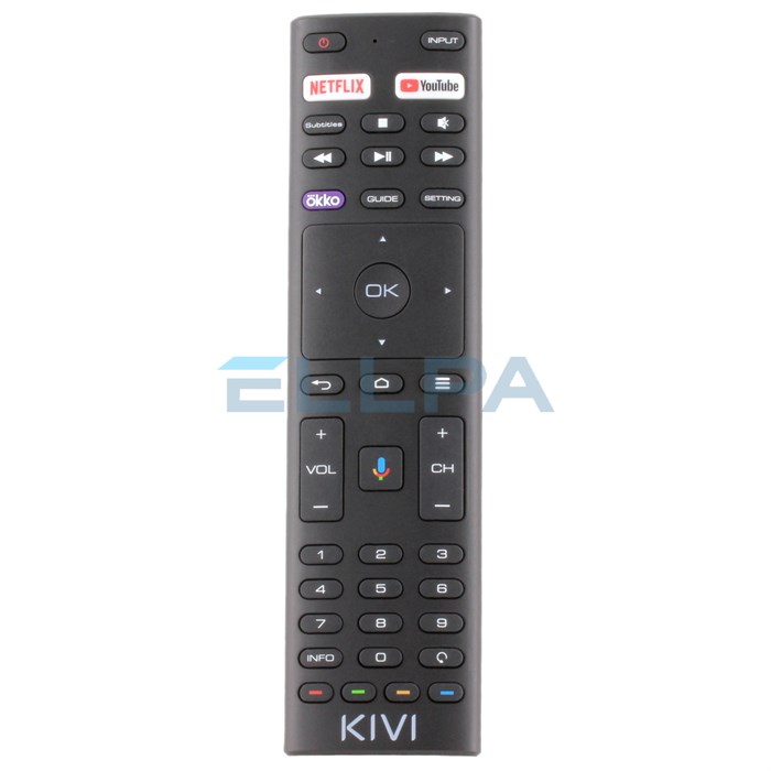 Пульт дистанционного управления для телевизора KIVI, RC20 - фото 6218