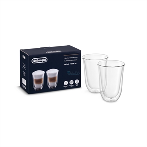 Набор стаканов Cappuccino 220 мл 5513214611 для кофемашин Delonghi 5513214611