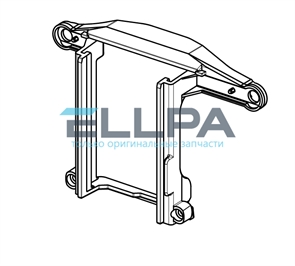 Кронштейн узла подачи 5313250631 для кофемашин Delonghi 5313250631