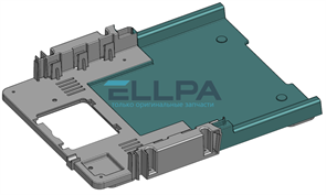 Основание чёрное (ABS) EC91 AS00009105 для кофеварок Delonghi AS00009105