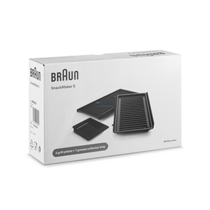 Пластины AS00006837 для сэндвичниц Braun AS00006837